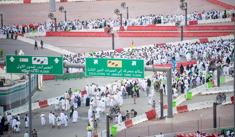 Stoning Ritual at Mina